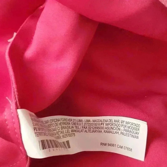 F21  pink crop jacket faux fringe - Picture 9 of 10